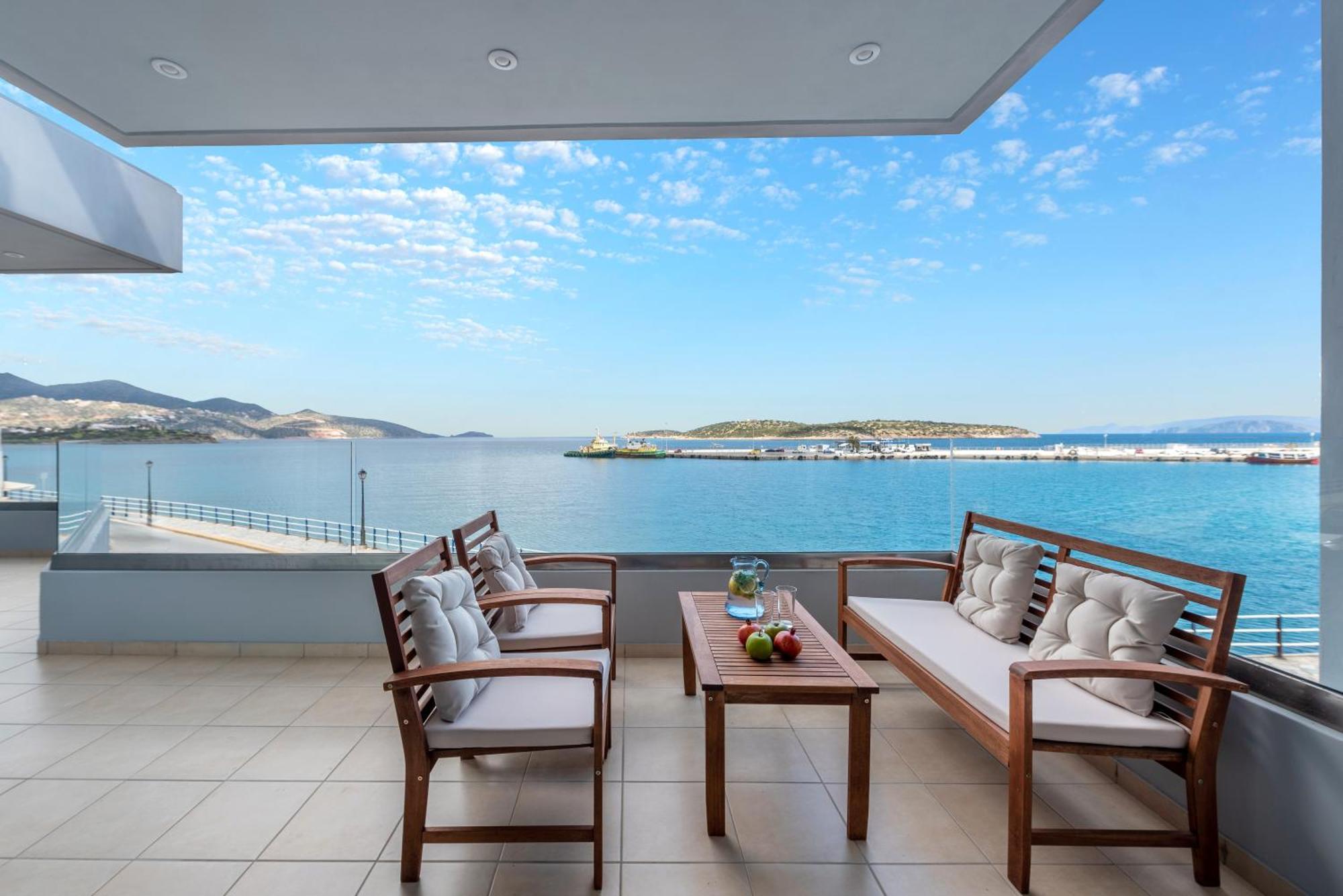 Sea View Bliss 2Br Agios Getaway Apartment Agios Nikolaos  Exterior photo