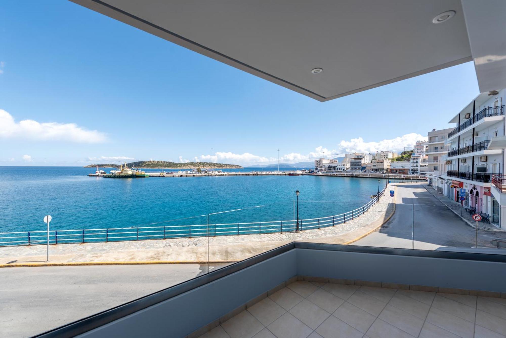 Sea View Bliss 2Br Agios Getaway Apartment Agios Nikolaos  Exterior photo